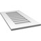Ekena Millwork Vertical Surface Mount PVC Gable Vent: Non-Functional, w/ 3-1/2"W x 1"P Standard Frame, 16"W x 30"H GVPVE16X3001SN - alternate 4